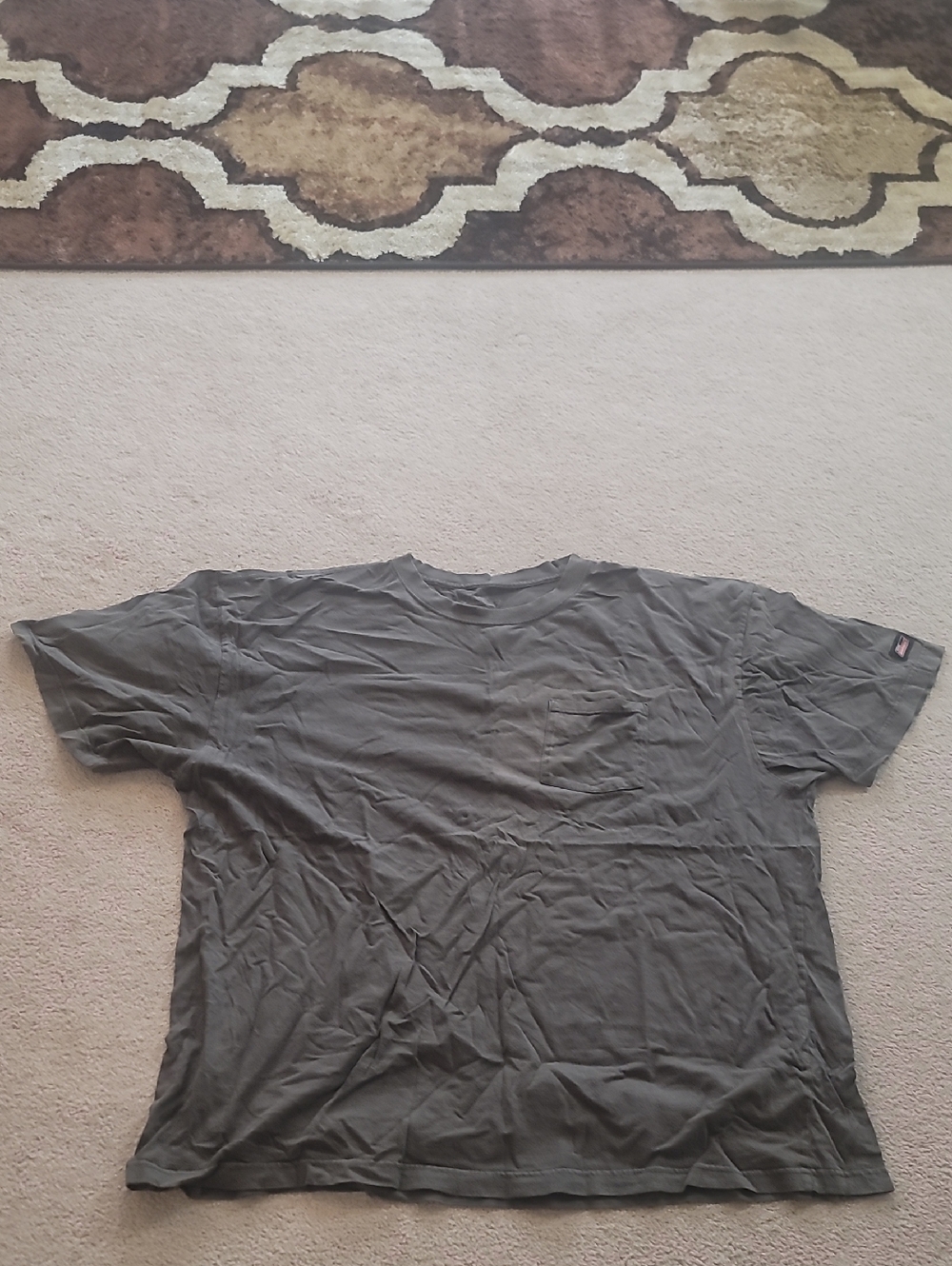 Dickies Men's Short-Sleeve Pocket Tee in Gray